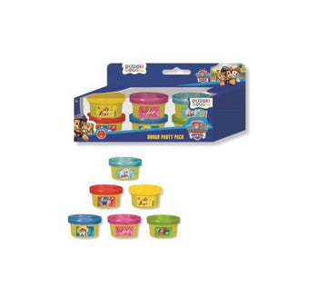 Paw Patrol- Set 6 vasetti pasta modellabile