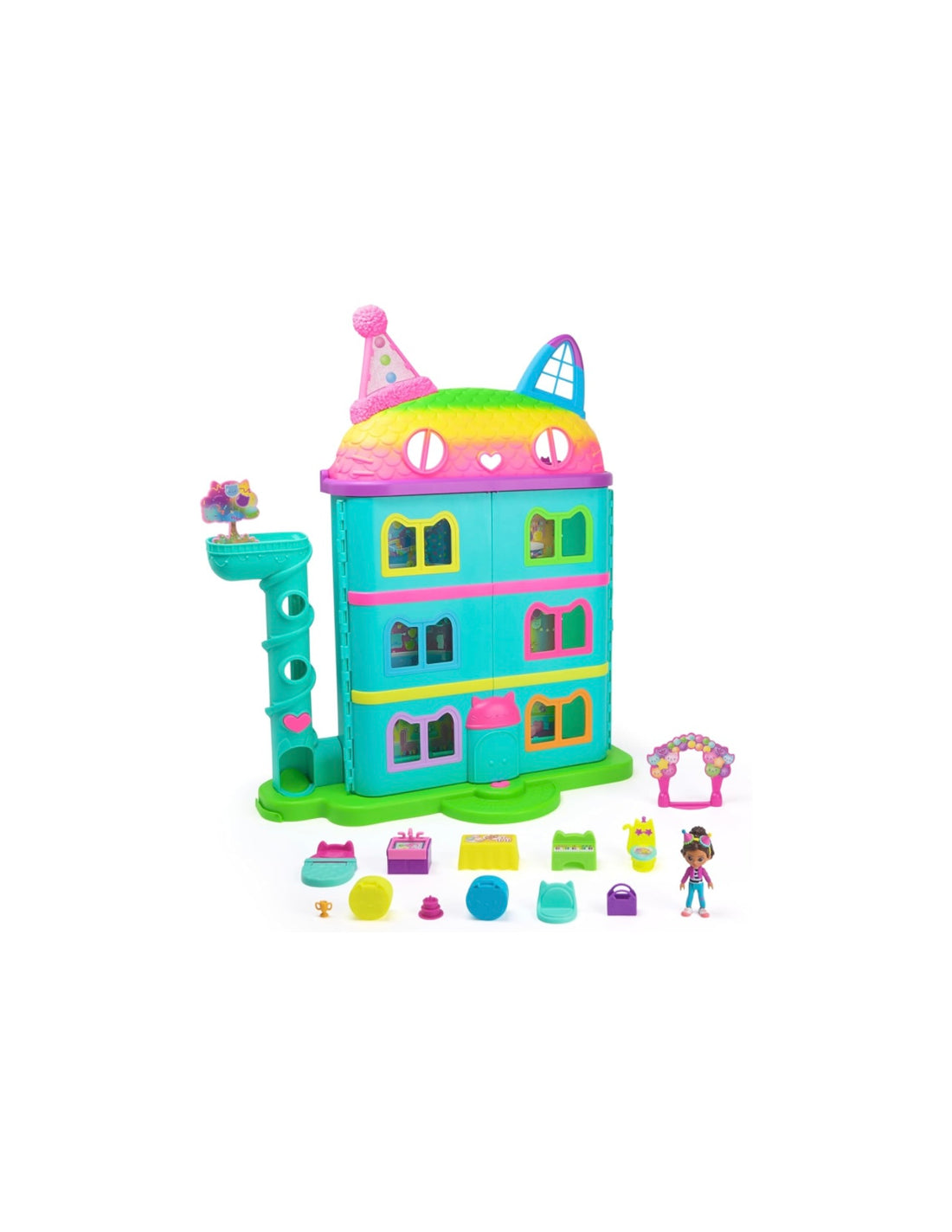 Gabby’s DollHouse- La casa delle bambole arcobaleno con accessori