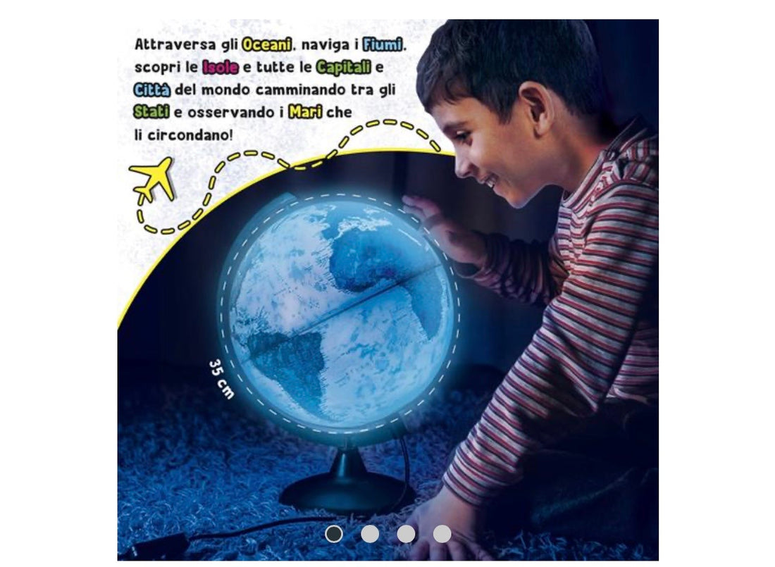 I’m Genius- Mappamondo super luminoso