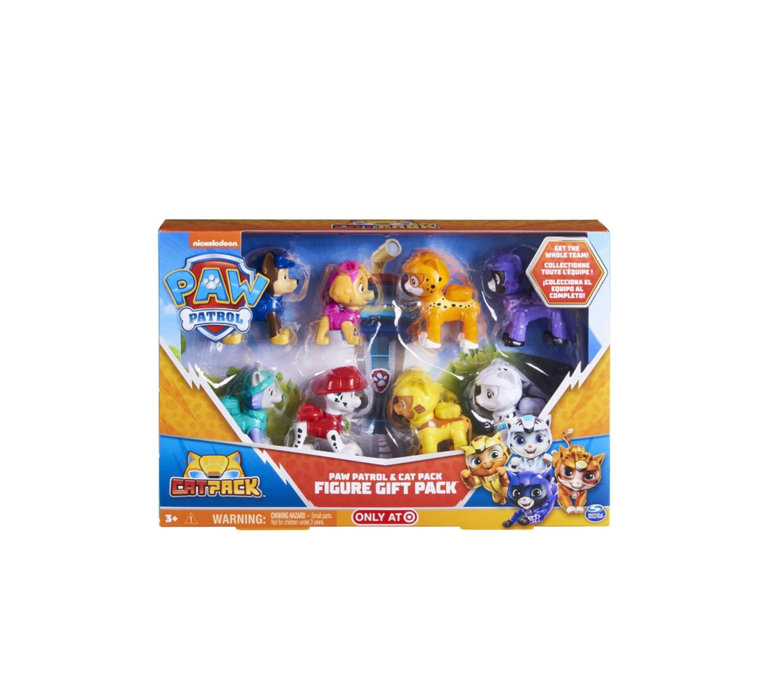 Paw Patrol- Confezione con 8 personaggi esclusivi