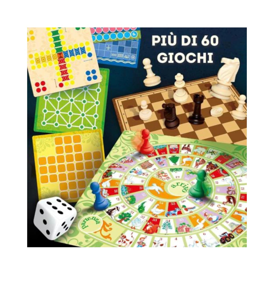 Lisciani- ludoteca 60 giochi riuniti