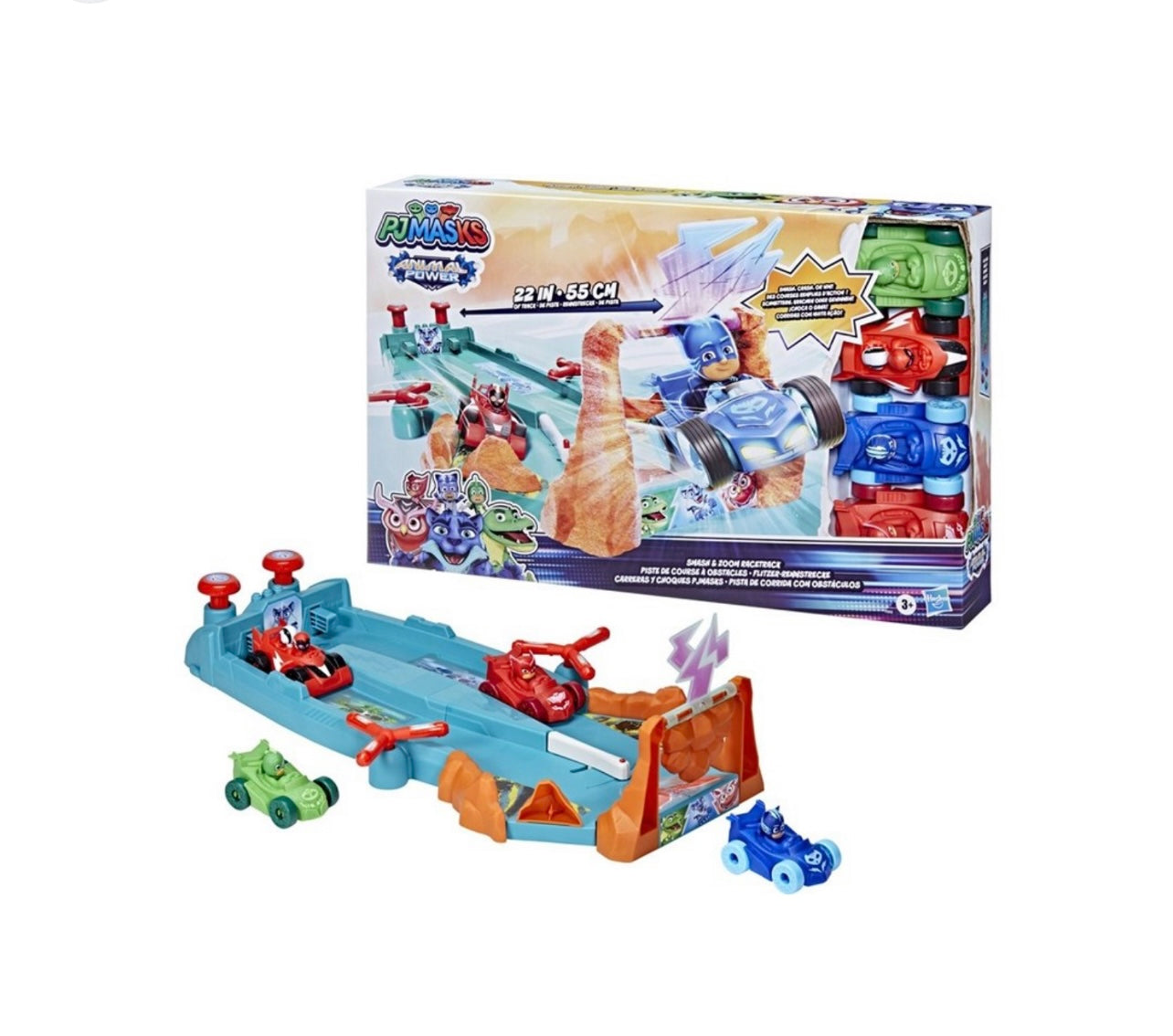 Pj Masks- Animal Power pista da corsa con ostacoli