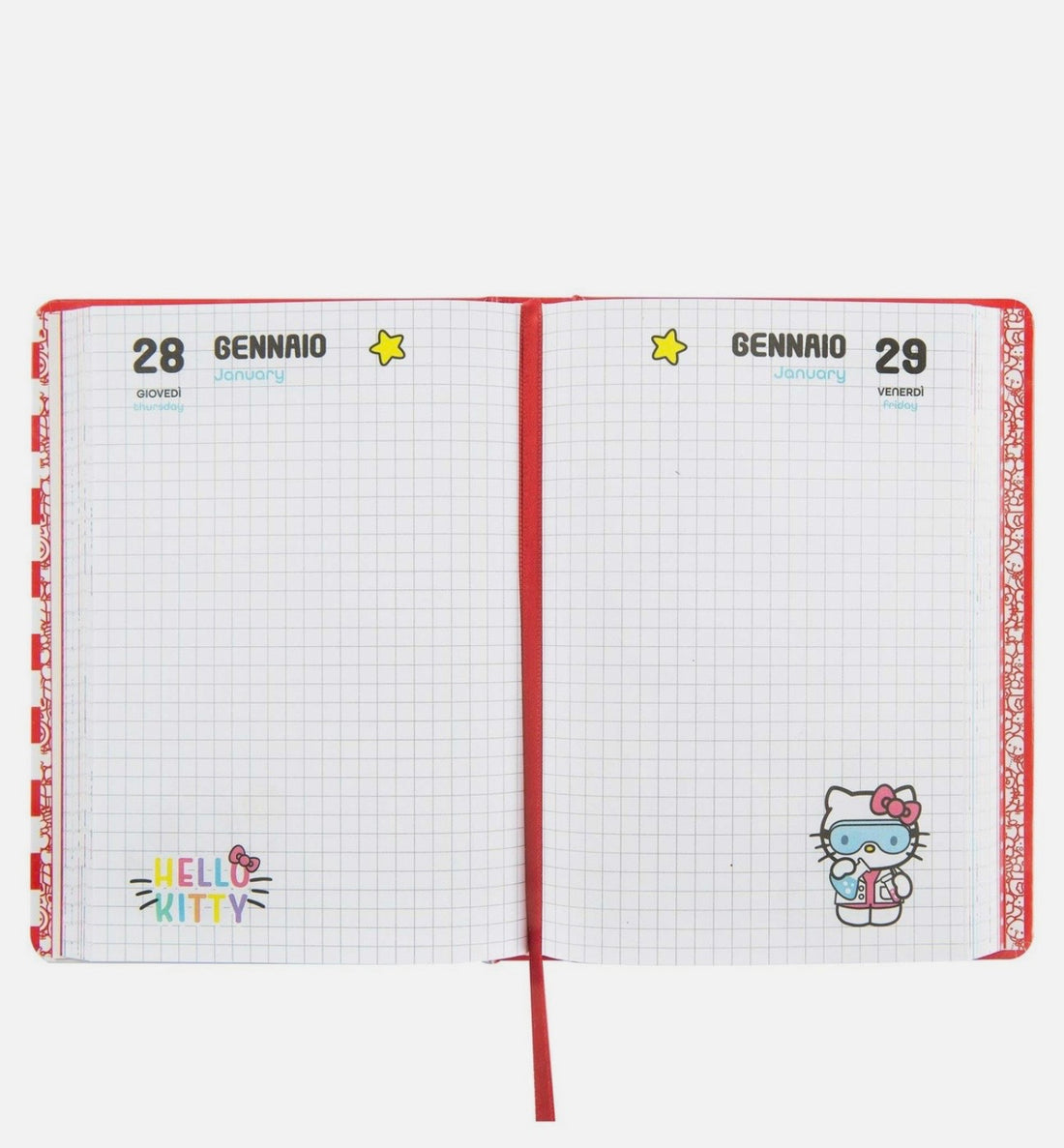 Hello Kitty- Diario datato 12 mesi 2026/27