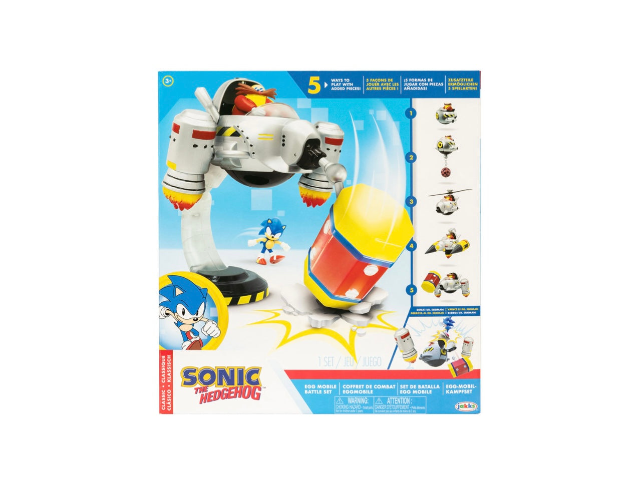 Sonic- Egg mobile battle set battaglia