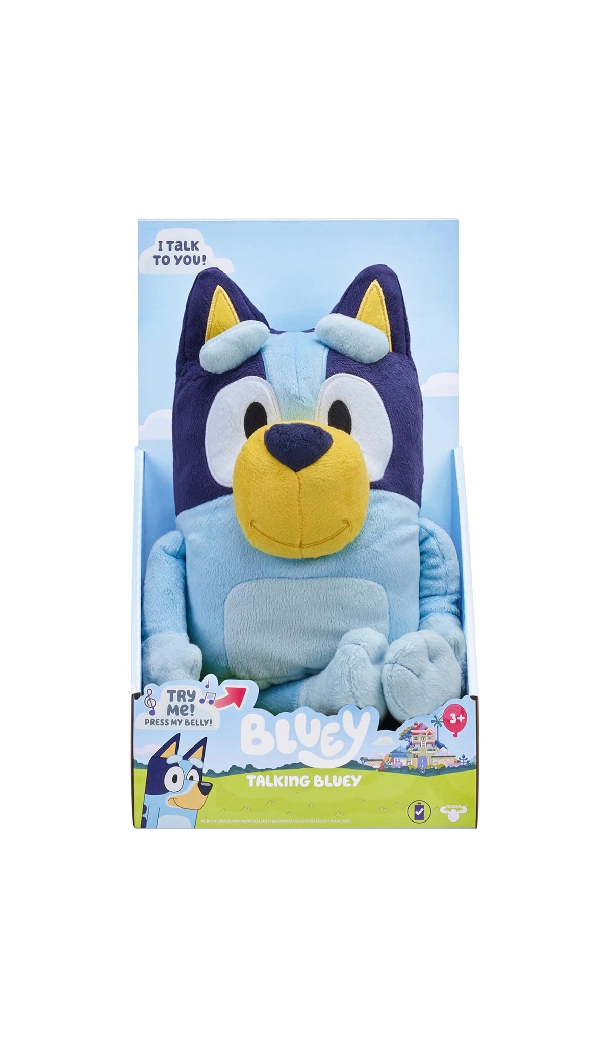 Bluey- peluche 33cm parlante
