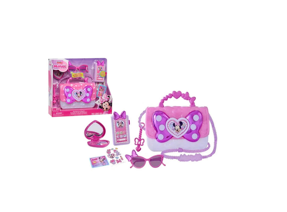 Minnie Mouse- Borsa fiocco con accessori