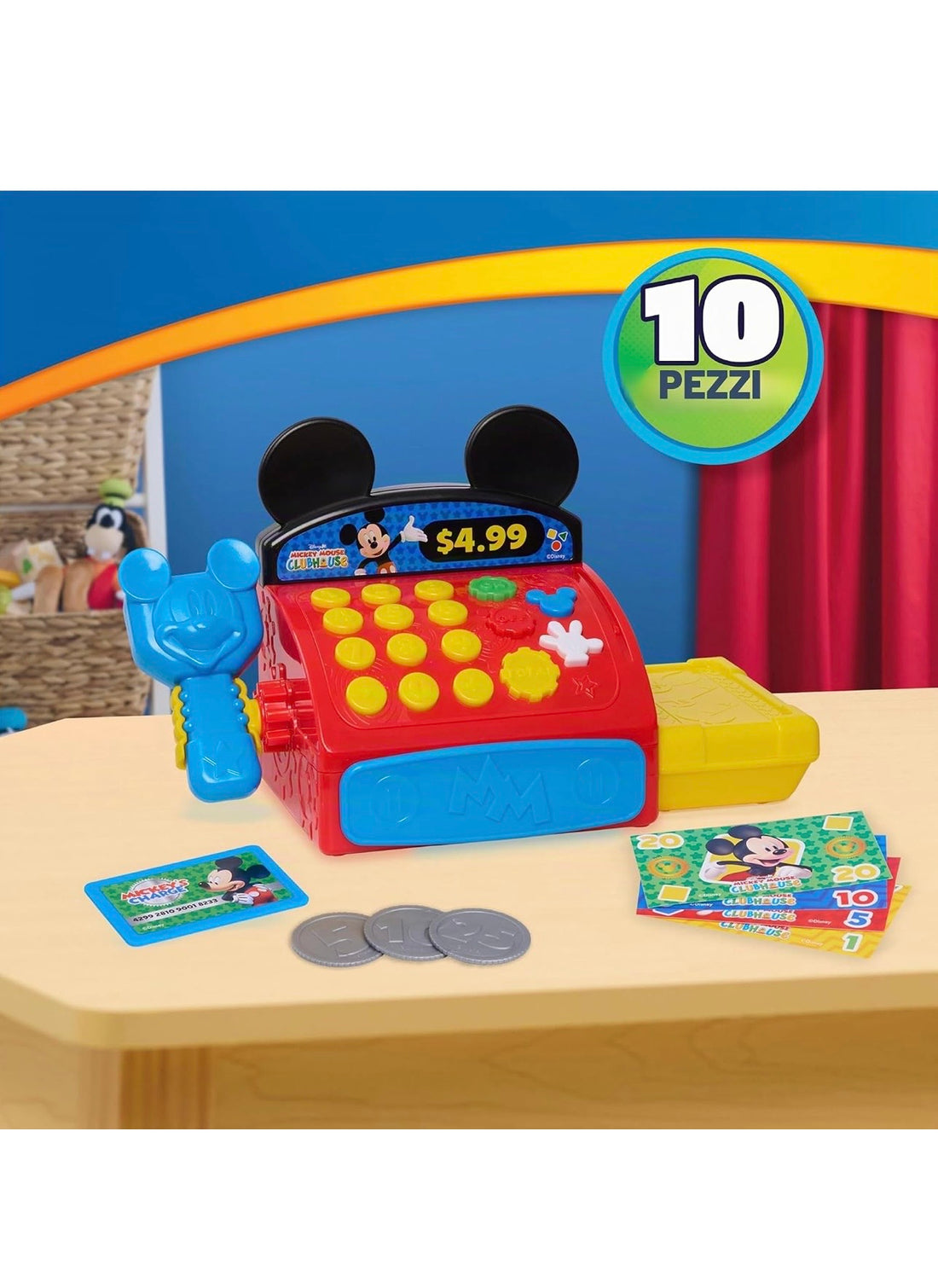 Mickey Mouse- Registratore di cassa