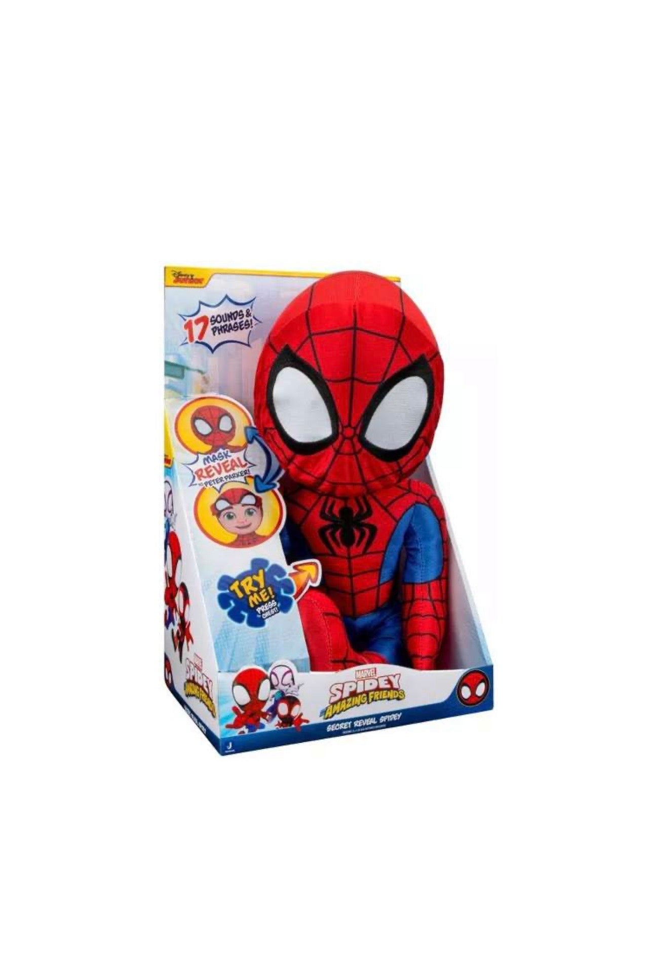 Spidey- Peluche secret reveal con suoni