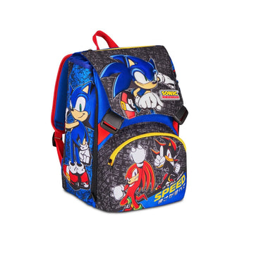 Sonic The Hedgehog Speed- Zaino Scuola Sdoppiabile Big 2026/27