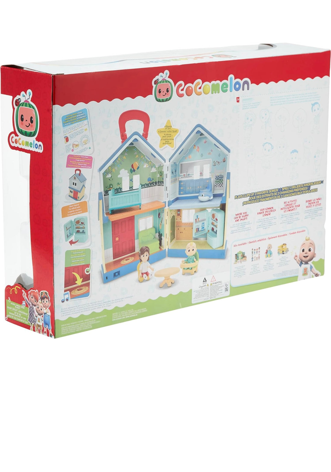 COCOMELON- PLAY SET CASA CON ACCESSORI E PERSONAGGI