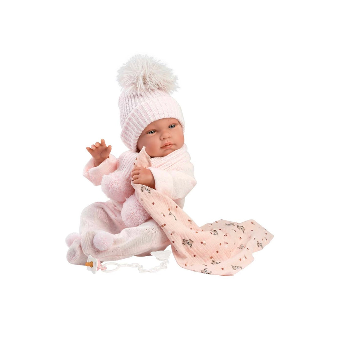 Llorens- reborn Tina 43 cm corpo morbido