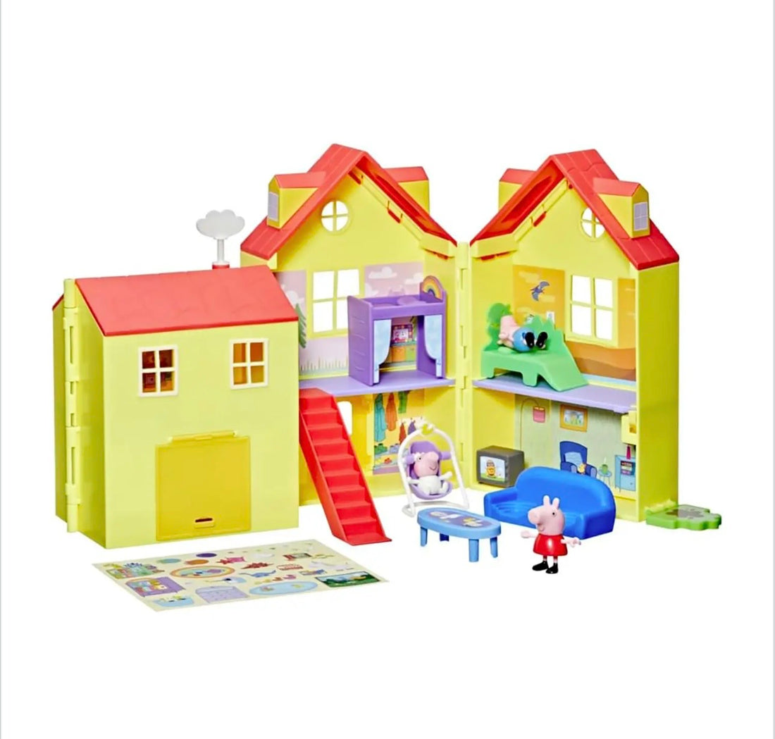 Peppa Pig- La nuova casa con accessori e personaggi inclusi
