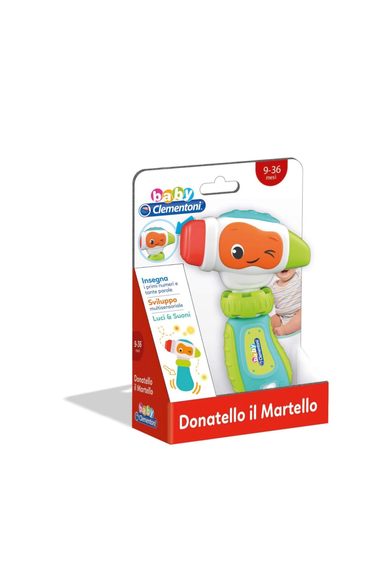 Baby Clementoni- Donatello il martello interattivo