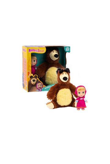 Masha e Orso- Set bambola con peluche