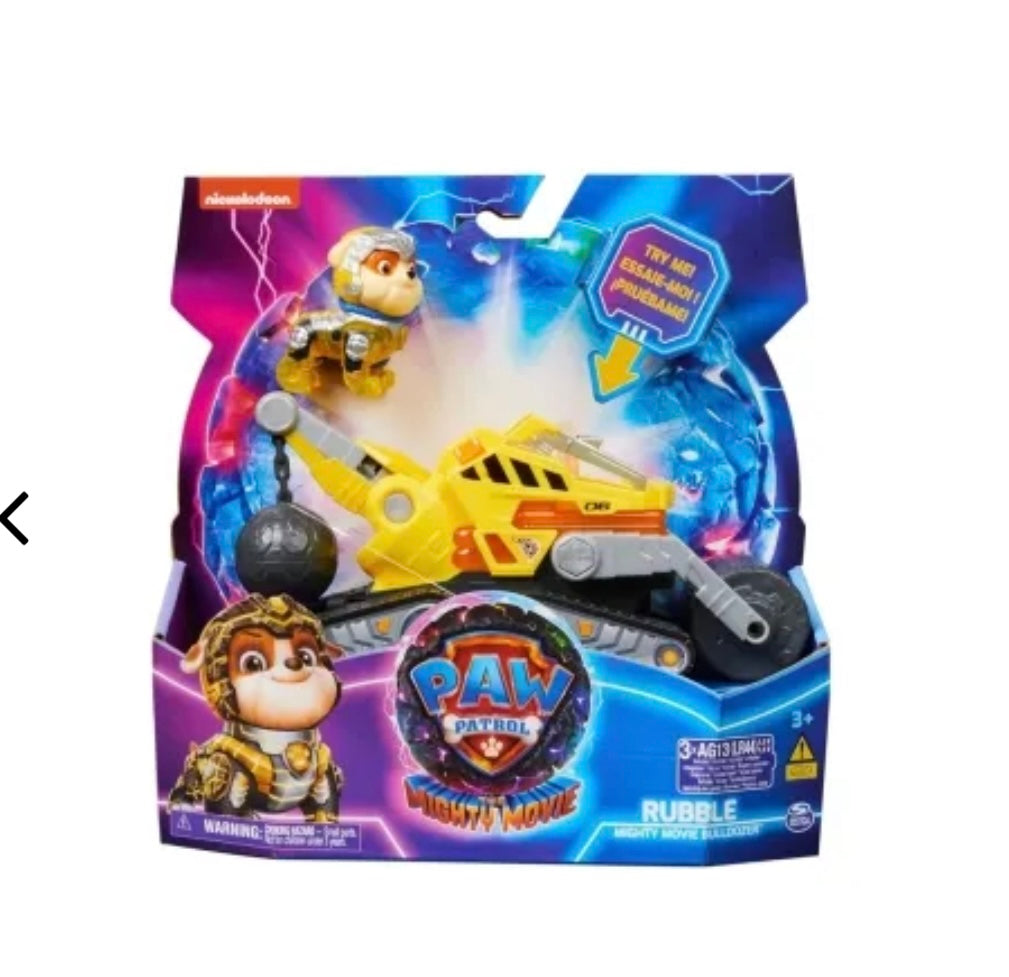 PAW PATROL- THE MOVIE RUBBLE