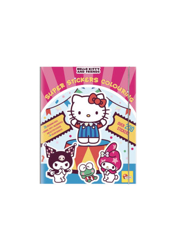 Hello Kitty- Super stickers colouring