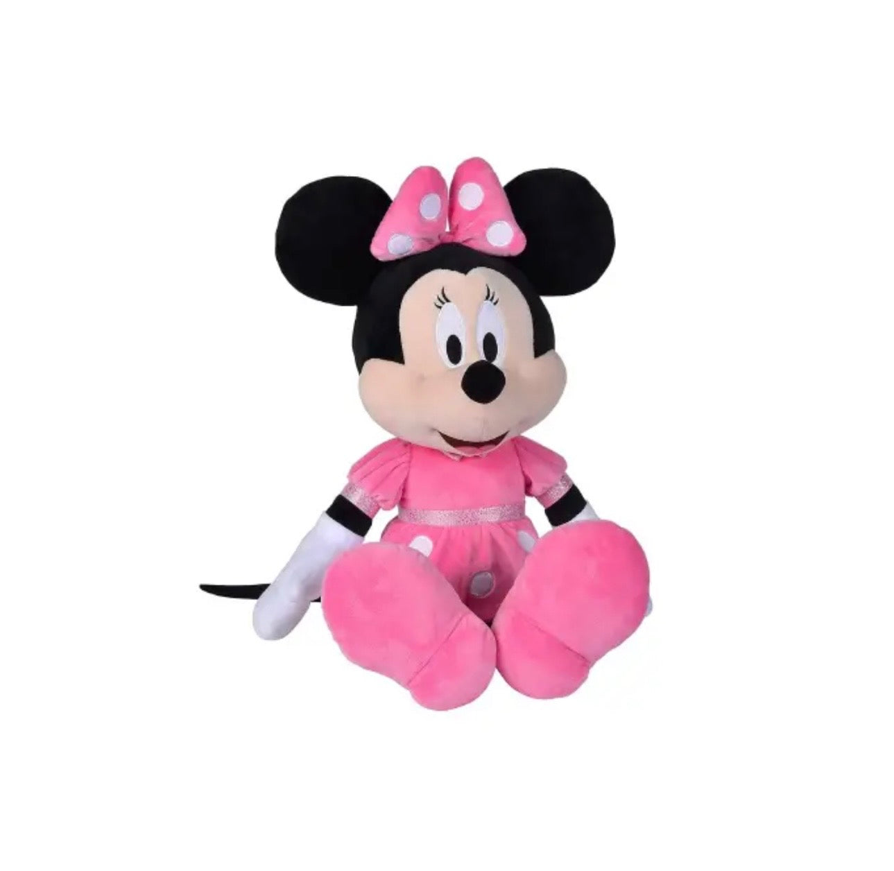 Minnie Mouse- Peluche 60cm abito fucsia
