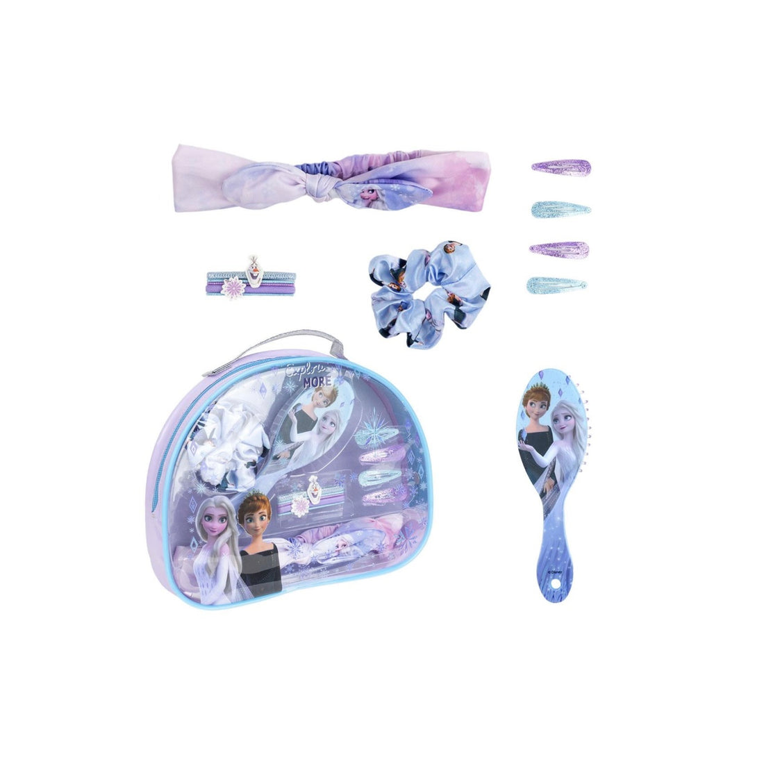 Frozen II- set spazzola e accessori per capelli