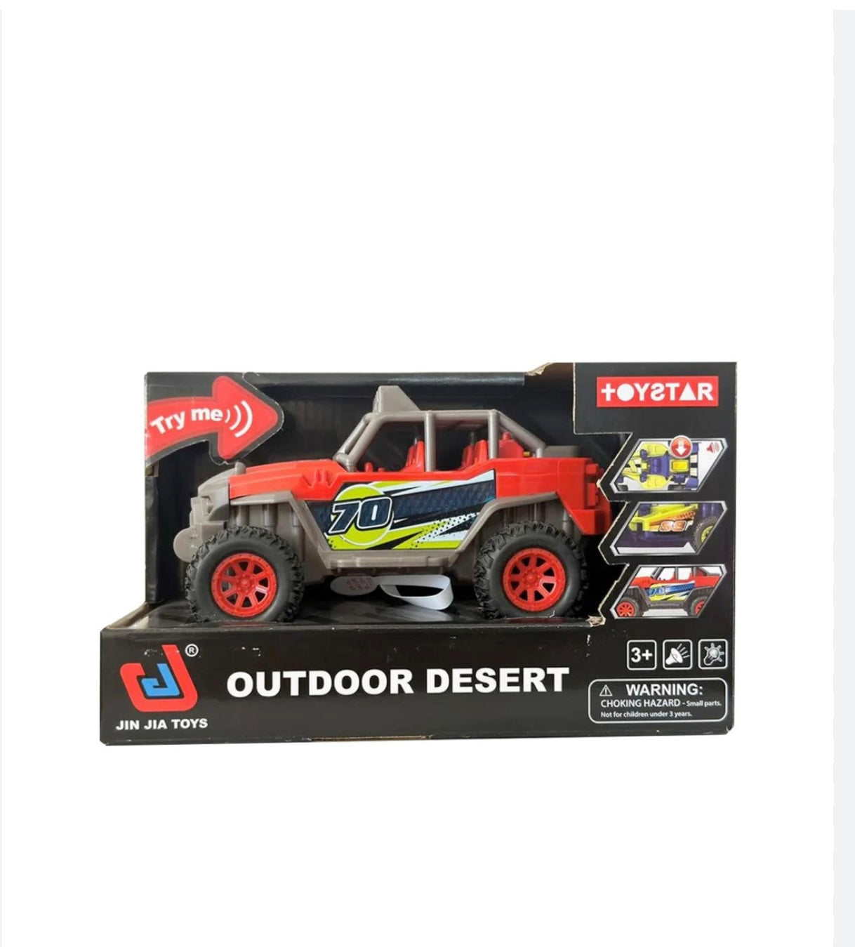 Kidz Corner- auto gara del deserto luci e suoni