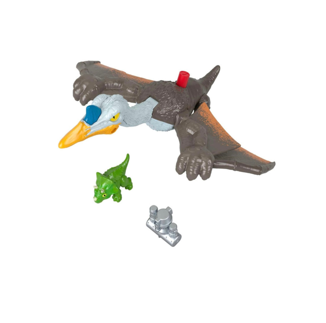 Jurassic World- Imaginext Dominion Quetzal agguato in volo