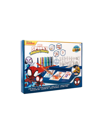 Spidey amazing friends- spray pen set deluxe