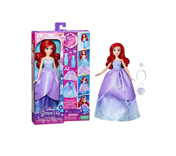 Disney Princess- Ariel mix e match con accessori e 10 outfit