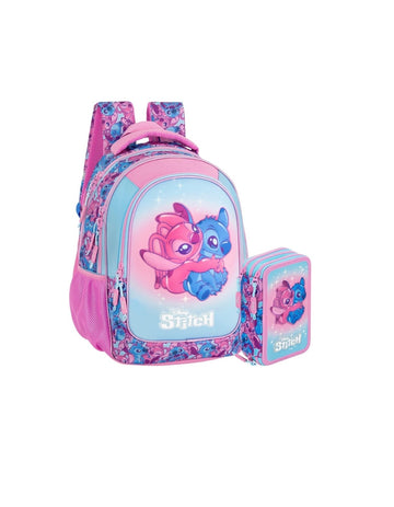 Disney Stitch- Zaino+ astuccio completo + borraccia 2026/27