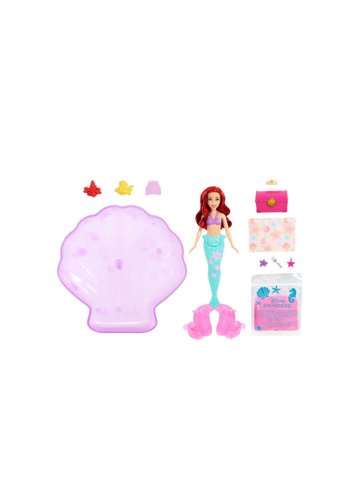Disney Princess- Ariel con Playset piscina e accessori