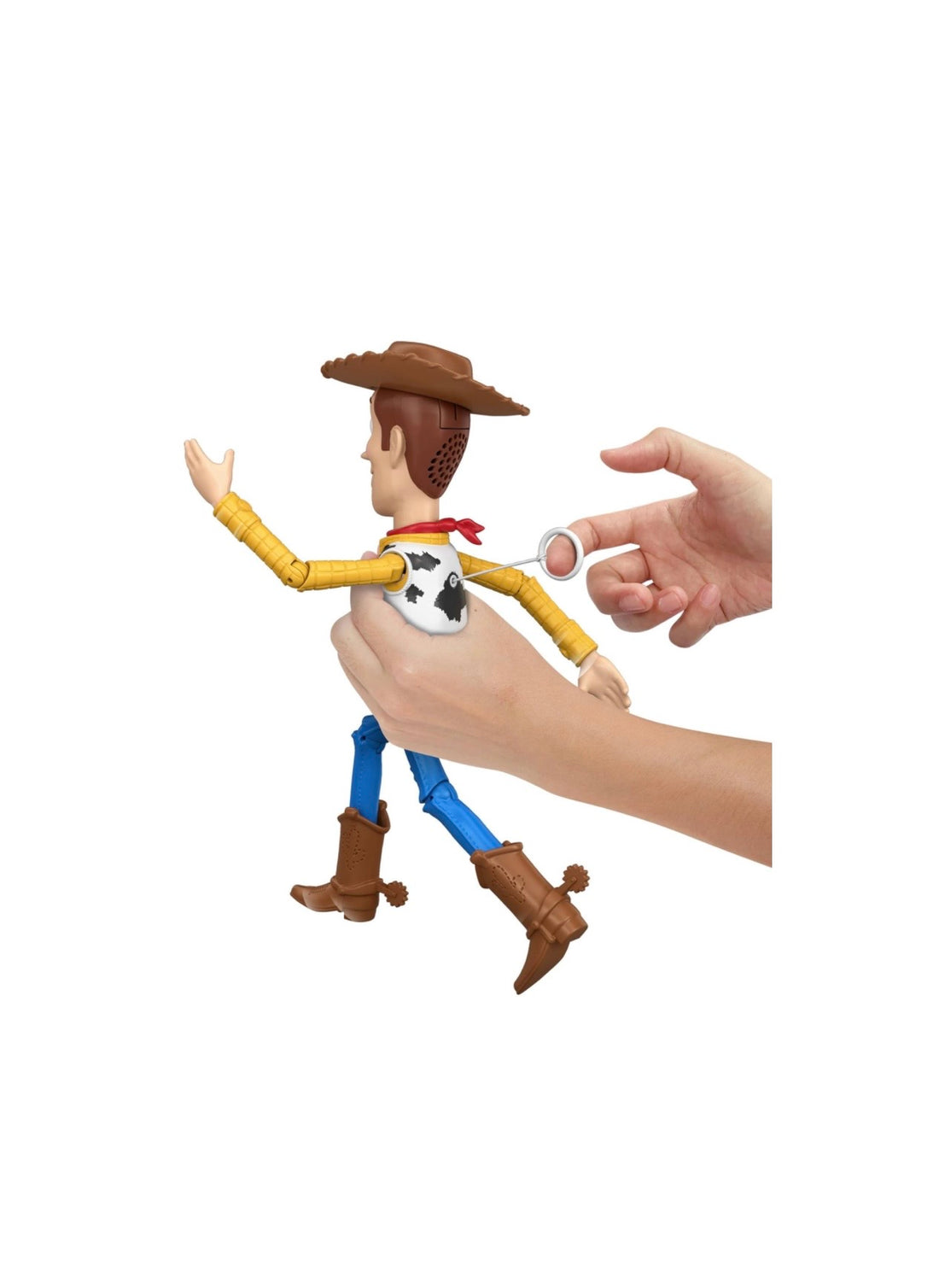 Toy Story 5- Woody corre con suoni e frasi del film