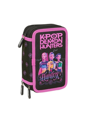K Pop- Demon Hunters astuccio 3 zip completo Black