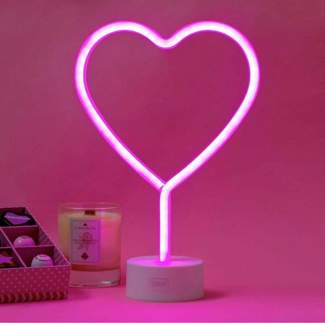 IT'S A SIGN- CUORE LAMPADA LED EFFETTO NEON