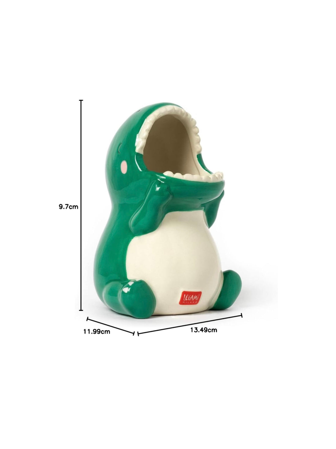 DESK FRIENDS- PORTAPENNE IN CERAMICA DINO