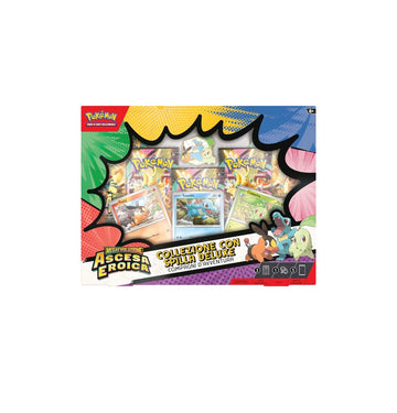 Pokemon- Collezione con spilla Deluxe compagni d’avventura