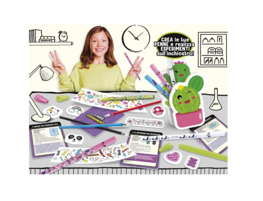 I’m genius science- laboratorio delle penne cancellabili