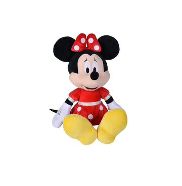 Disney- peluche Minnie Mouse abito rosso 60cm