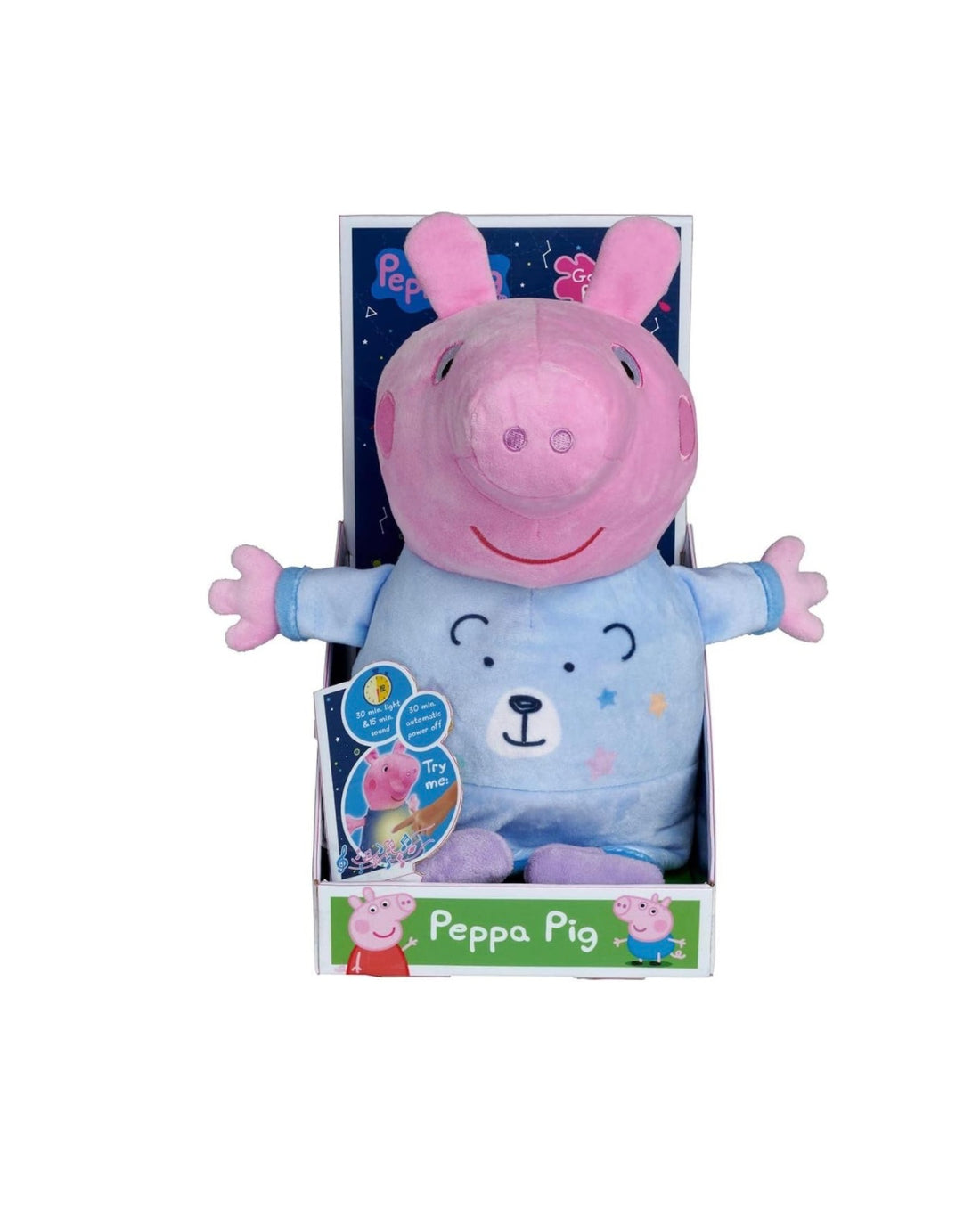 Peppa Pig- Peluche George buonanotte con luci e melodie