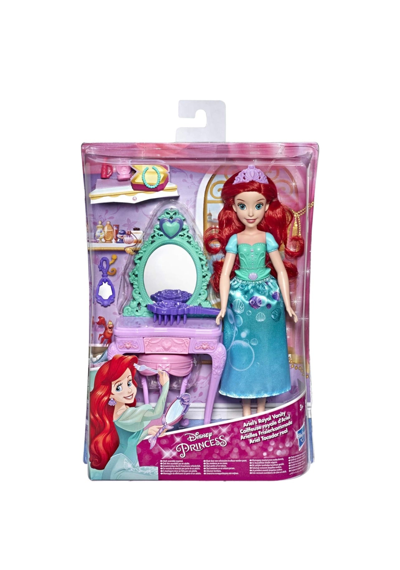 DISNEY PRINCESS- ARIEL PLAY SET ROYAL VANITY