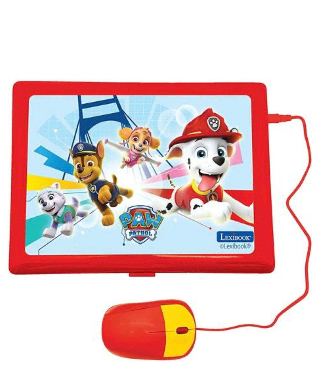 Paw Patrol- Laptop educativo bilingue con mouse