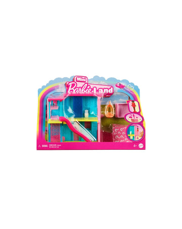 Barbieland - Mini casa dei sogni con accessori e bambola a sorpresa