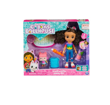 Gabby DollHouse- Playset bambola Gabby con lavagna da colorare