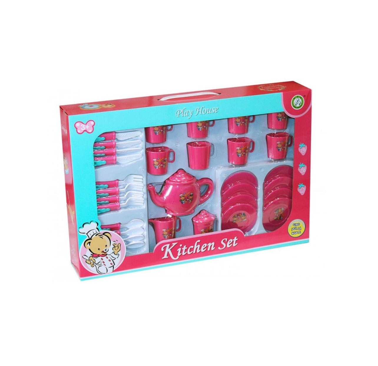 Kidz Corner- Servizio da the pink