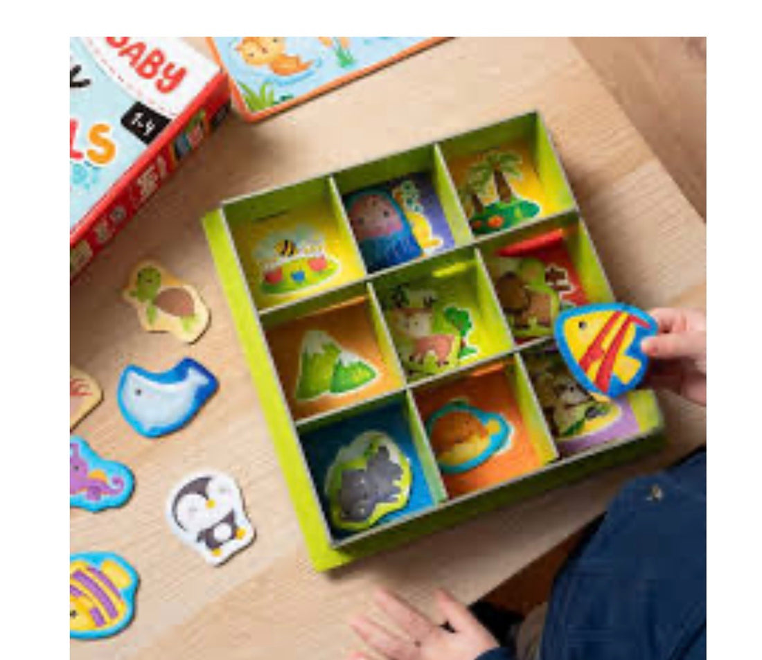 Montessori- Baby happy animals