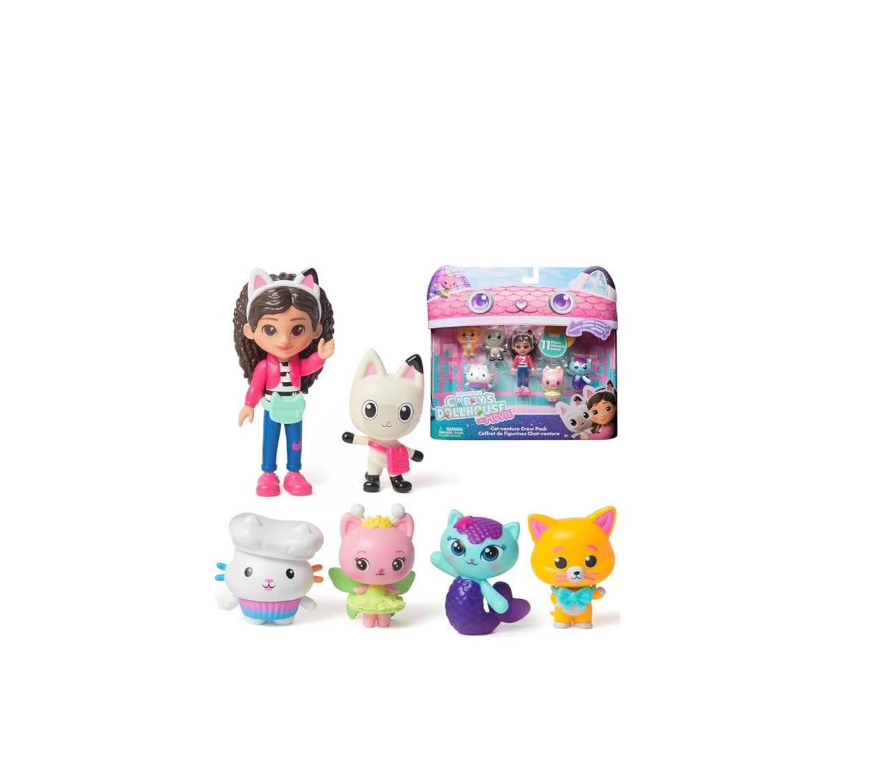 Gabby Doll House- Set 6 personaggi the Movie