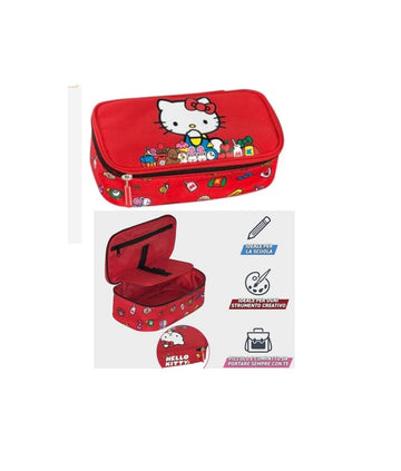 Hello Kitty- Astuccio ovale organizzato large 2026/27