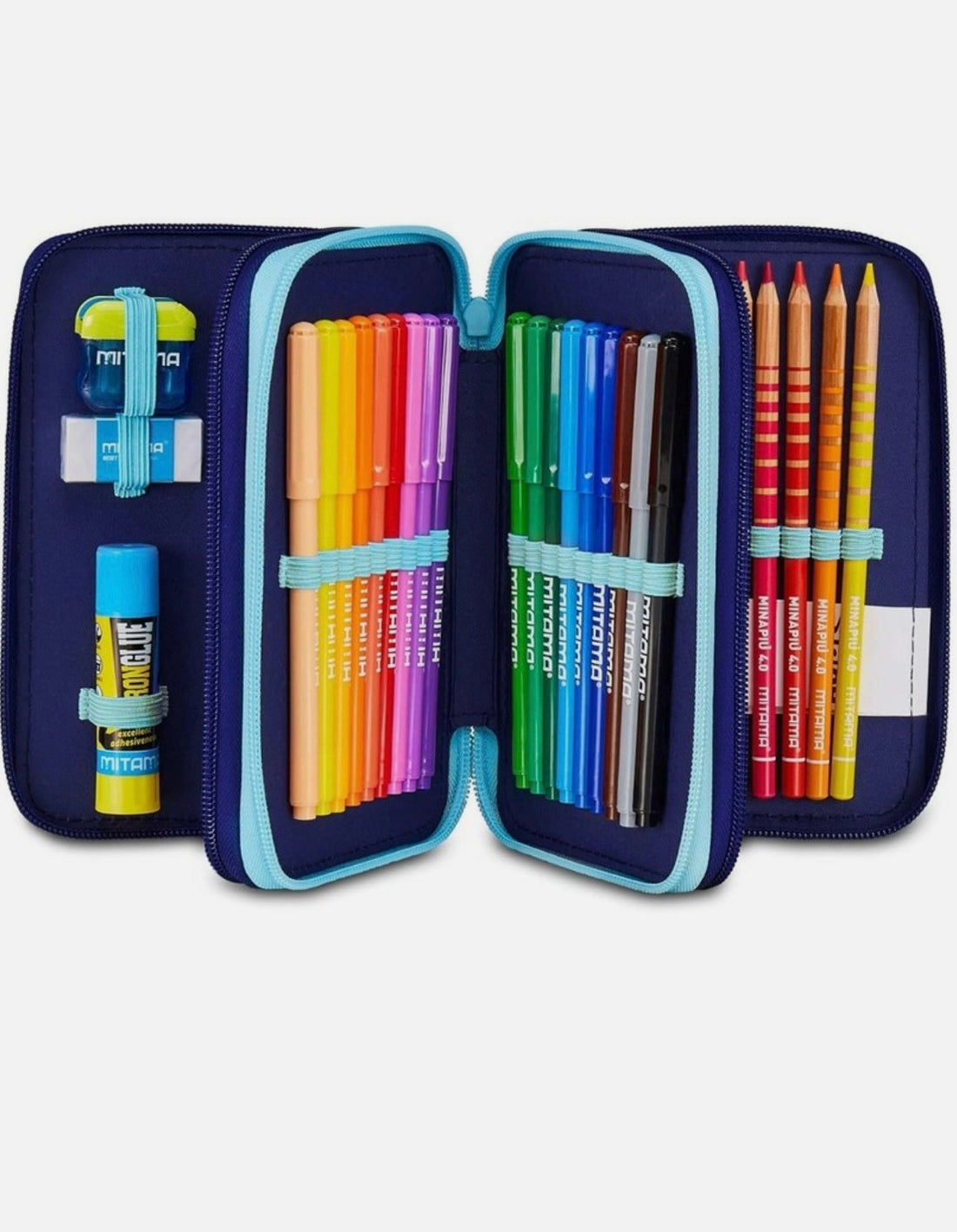 Lilo&Stitch- Astuccio 3 zip completo Seven 2025/26