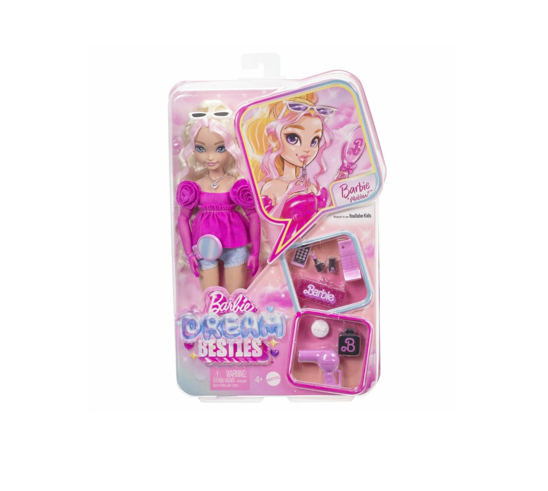 Barbie- Dream besties Malibù con accessori