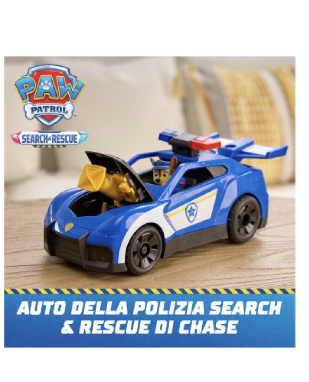 Paw Patrol- Veicolo della polizia luci e suoni