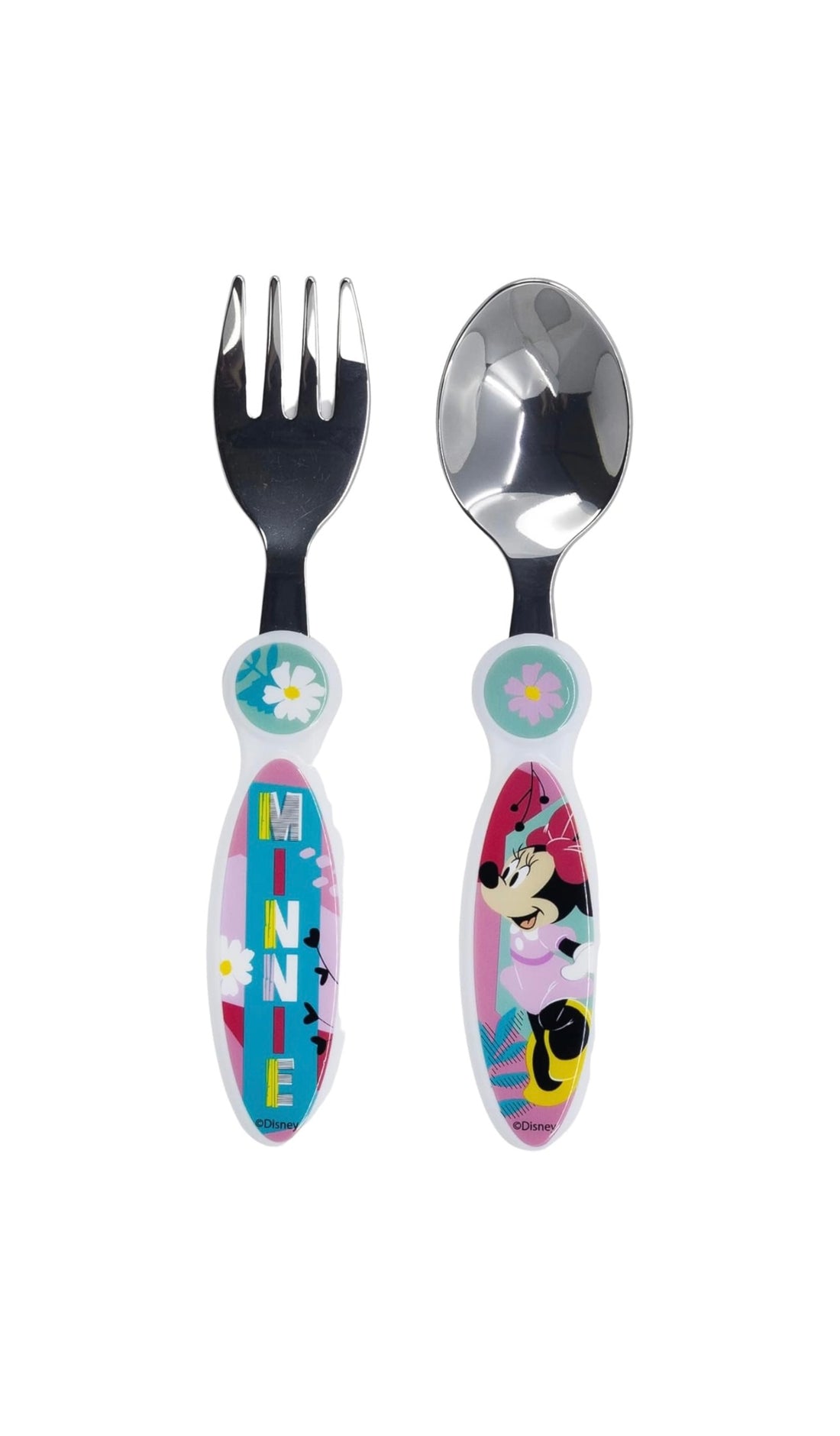 Minnie Mouse- set 2 posate acciaio