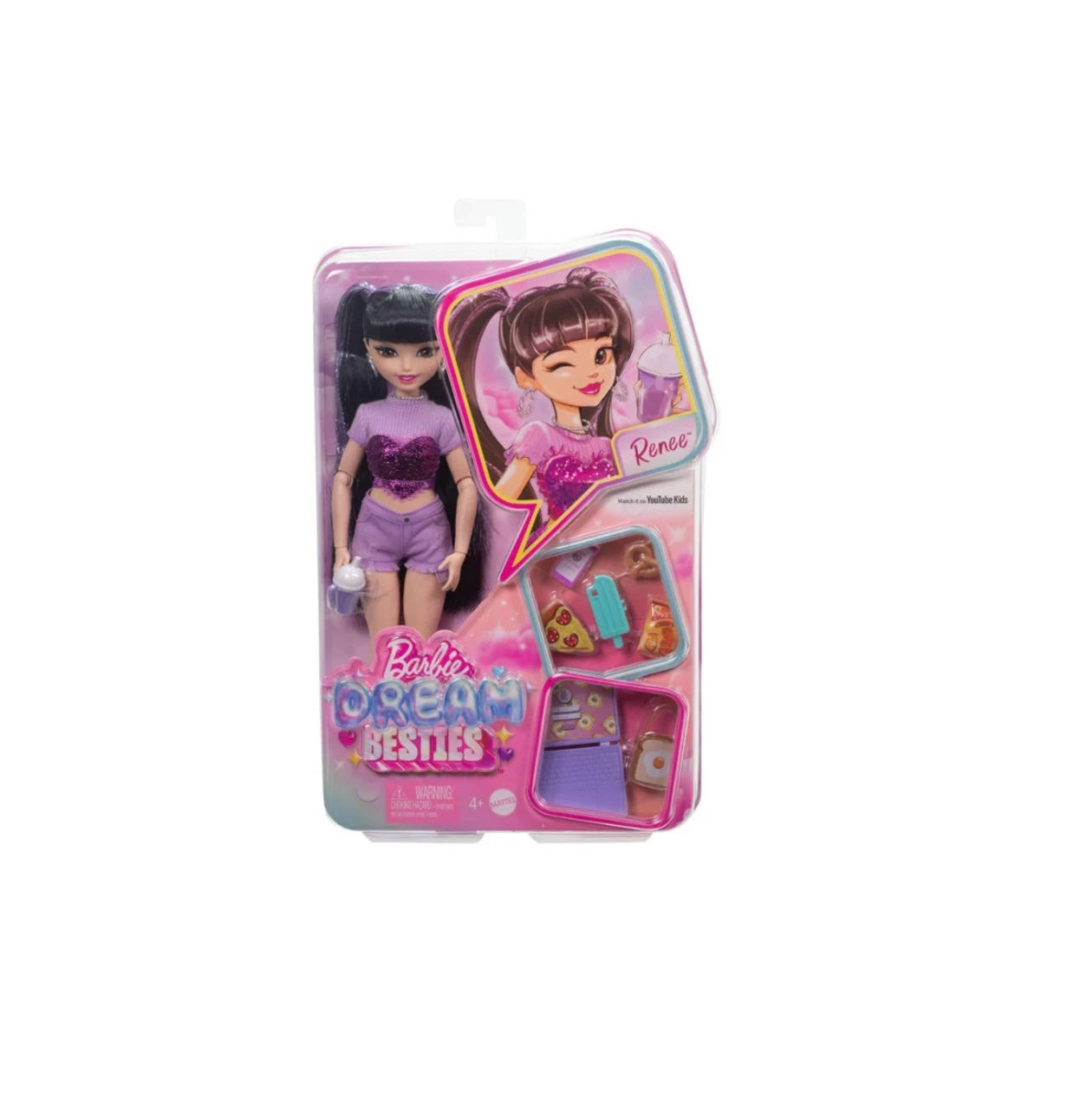 Barbie- Dream Beasties Renee con accessori