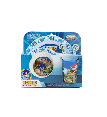 Sonic- Set pappa 5 pezzi